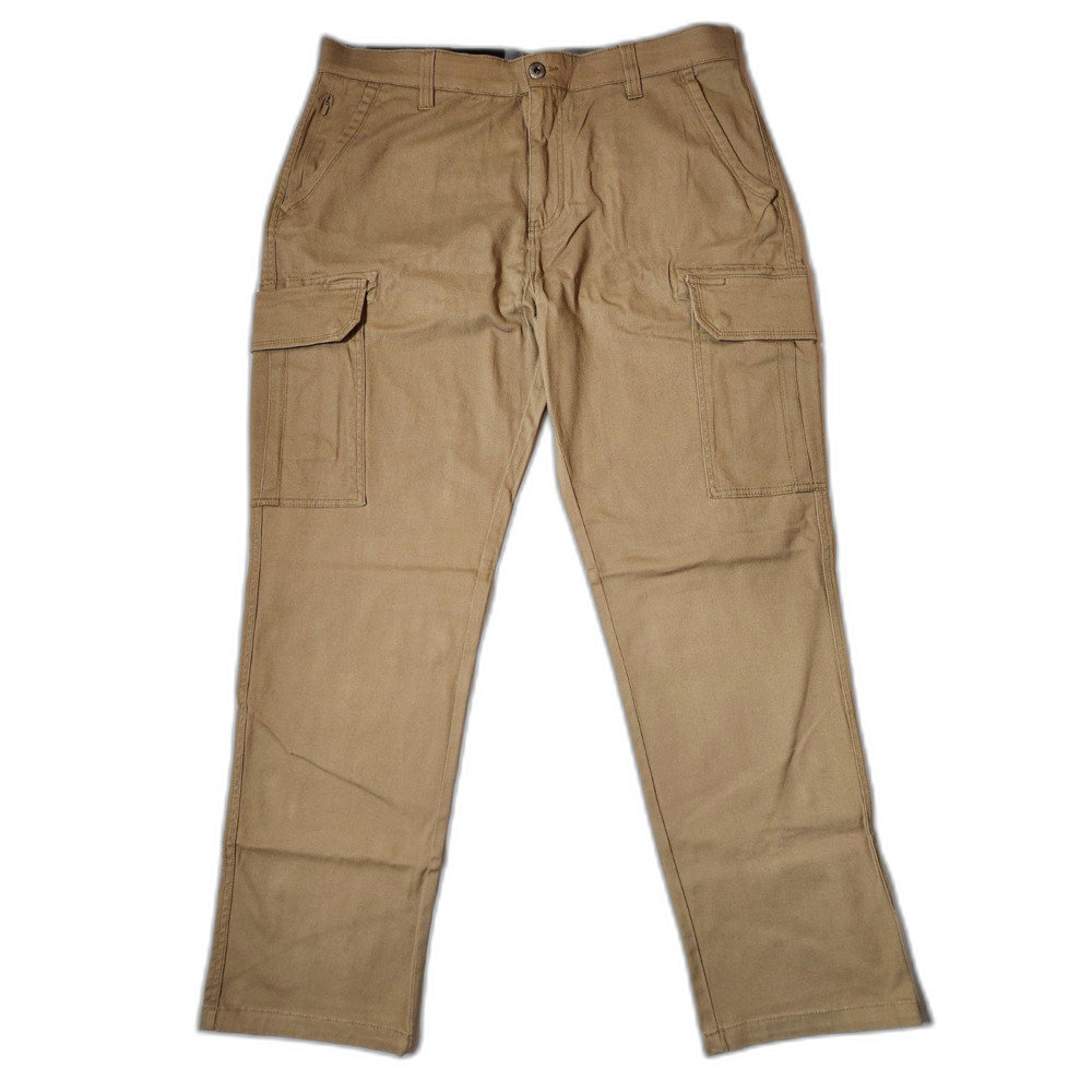 IRON CO. Liberty Cargo Pants 38x32 Straight Fit Stretch Boardwalk